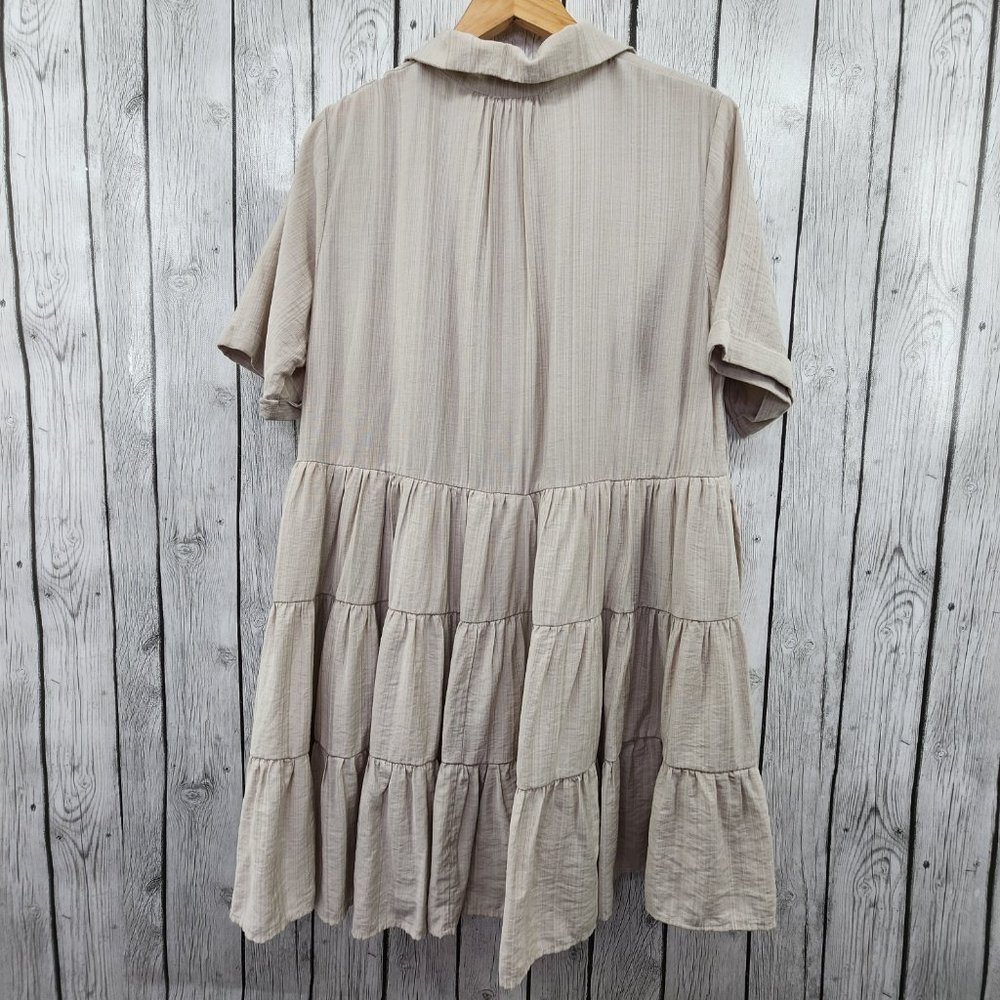 Aeom Button Front Dress - Picture 2 of 7